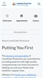 Mobile Screenshot of lgphysicians.com